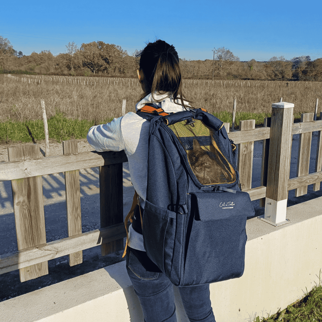 sac à dos pour chat